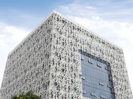 藝術(shù)鏤空鋁單板